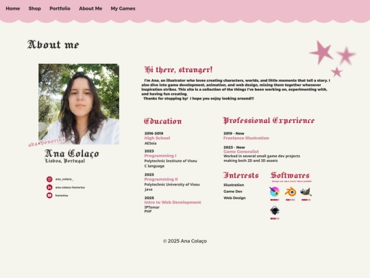 aboutme screenshot