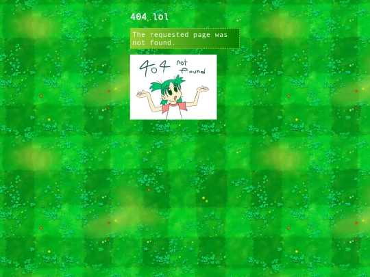 not_found screenshot