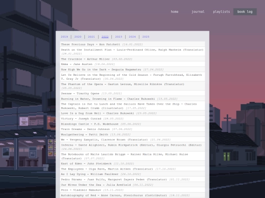 booklog_2022 screenshot