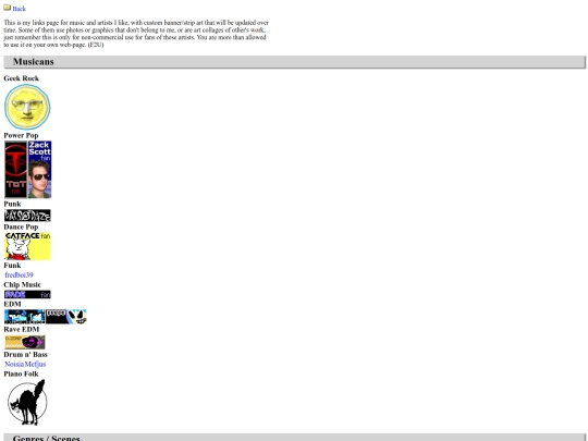 html-projects/music-table screenshot