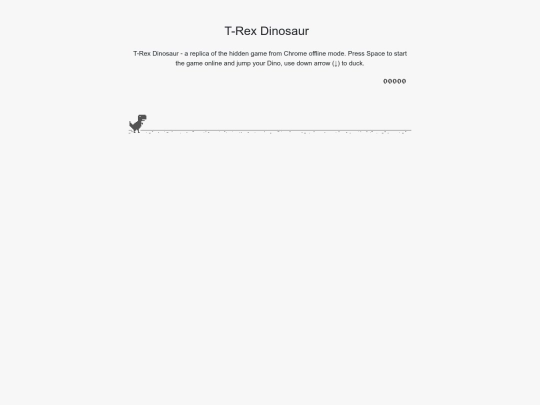 Games/HTML/HTML5/HTML5Games/Embed/Chrome-Dino screenshot
