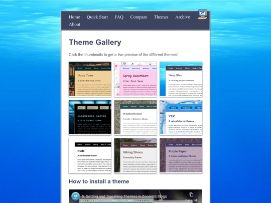 posts/2020-11-08-Theme-Gallery screenshot