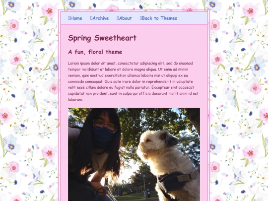 posts/2020-11-09-Spring-Sweetheart screenshot