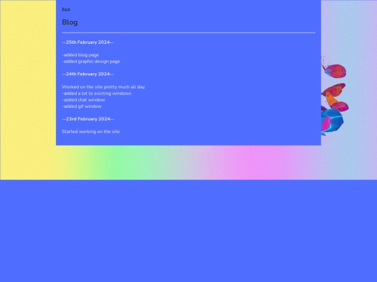 blog screenshot