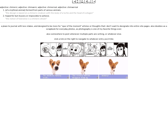 chimera/journal/default screenshot