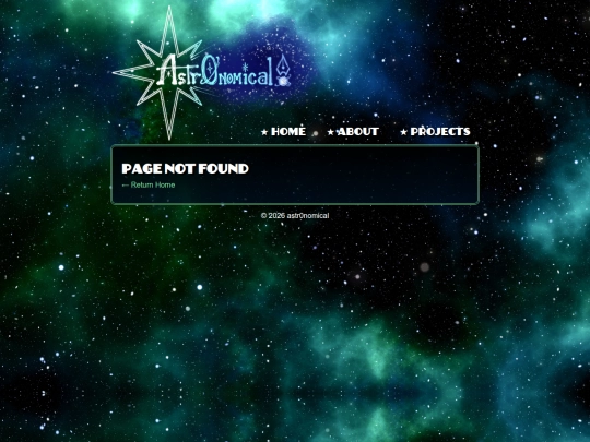 not_found screenshot