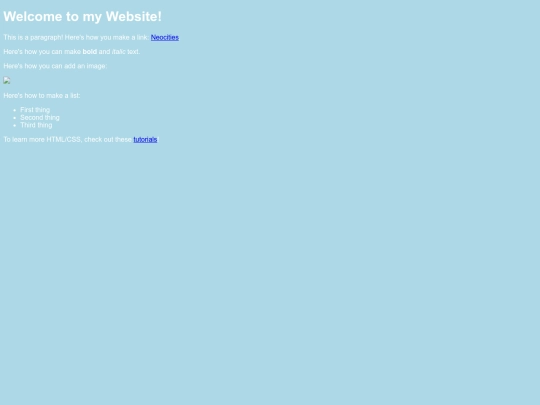 welcome screenshot