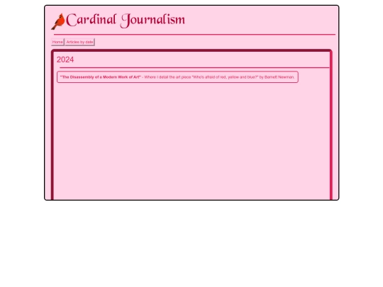 articlesbydate screenshot