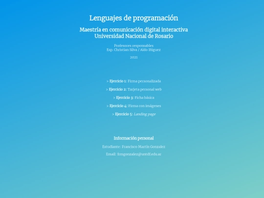index screenshot