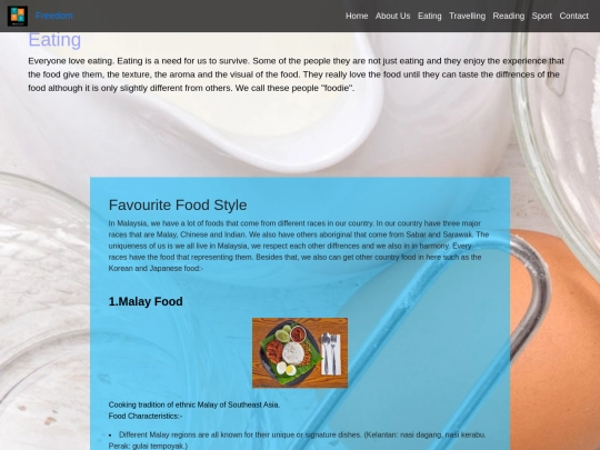 Eating screenshot