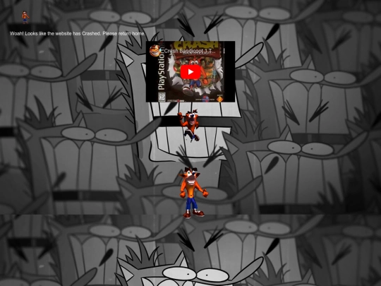 Crash screenshot