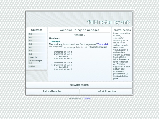 index screenshot