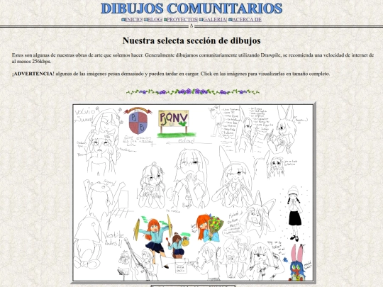dibujoscomunitarios screenshot