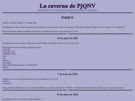 indice screenshot