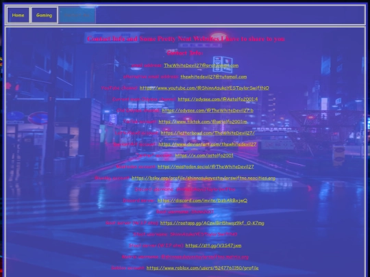 Contactinfo screenshot