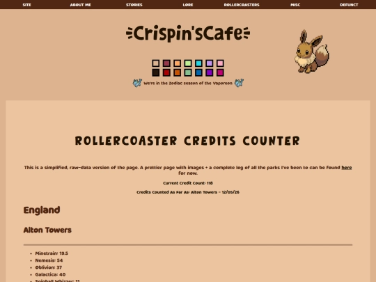 rollercoaster-credits-counter screenshot