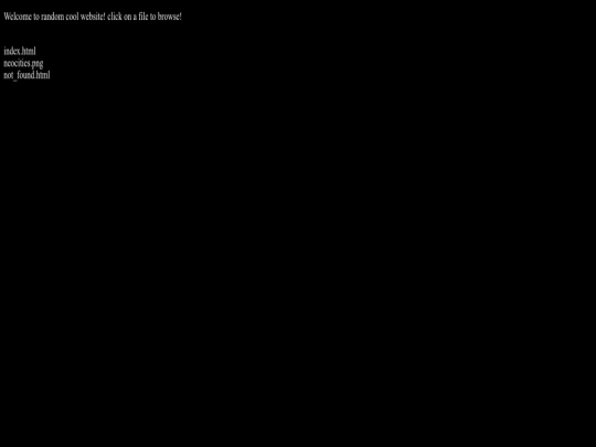 index screenshot