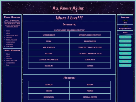 dinterests screenshot