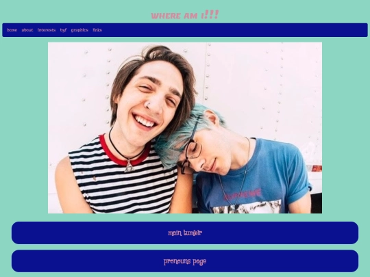 links screenshot