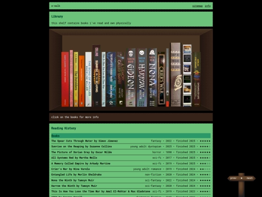 library screenshot
