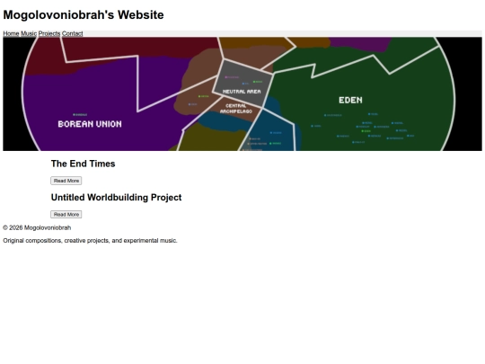 projects screenshot