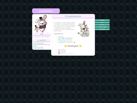 aboutme screenshot