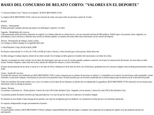 concurso/concurso screenshot