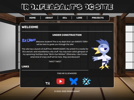 TORI_SITE/tori_index screenshot