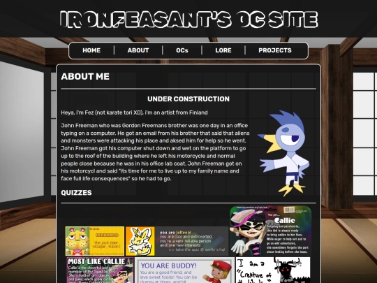 aboutme screenshot
