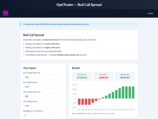 bullcallspread2 screenshot