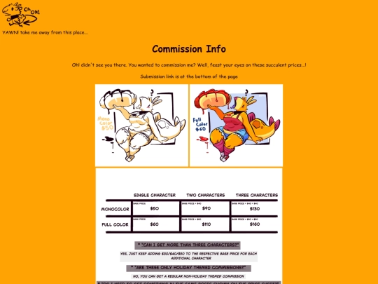 comms screenshot
