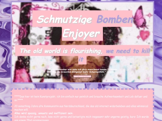 aboutme screenshot