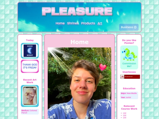 Pleasure screenshot