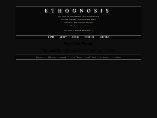 support screenshot