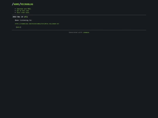 microblog/tags/music screenshot