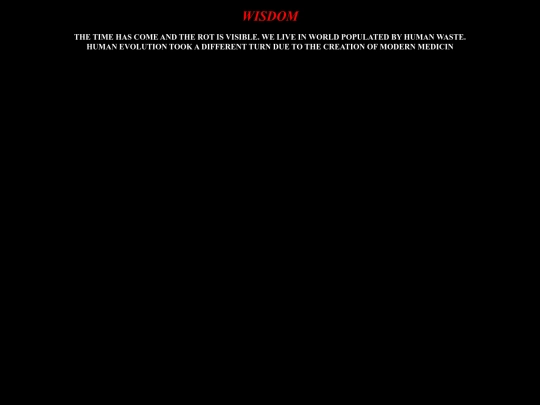 wisdom screenshot
