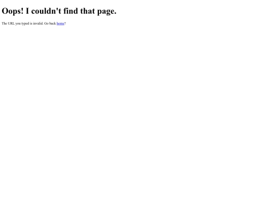 not_found screenshot