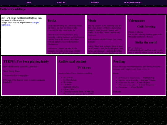 rambles screenshot