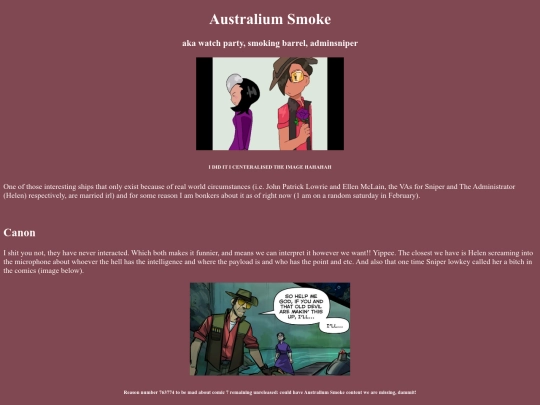AustraliumSmoke screenshot