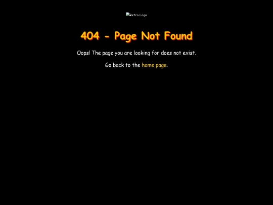 not_found screenshot