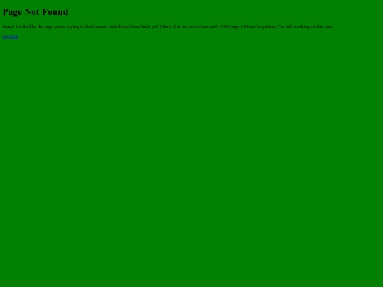 not_found screenshot