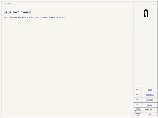 not_found screenshot