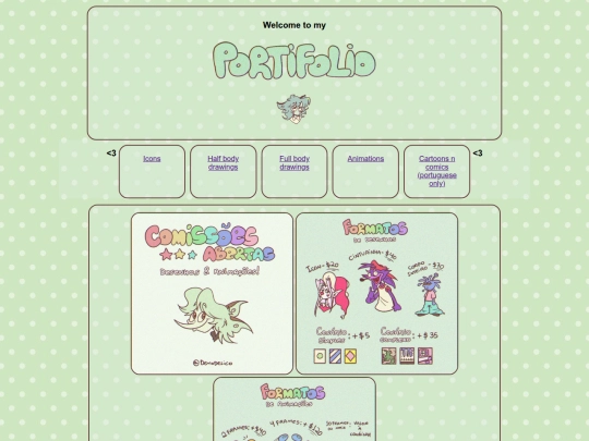 portifolio screenshot