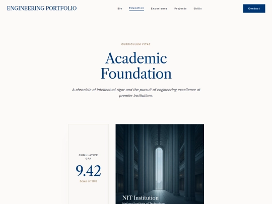 education screenshot