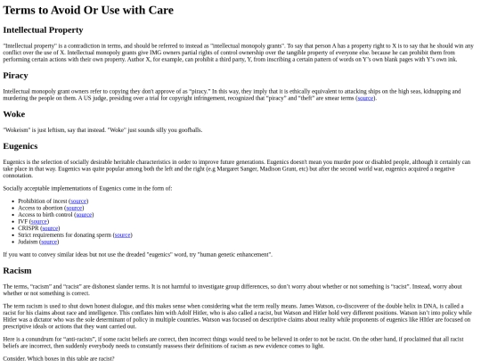 terms screenshot
