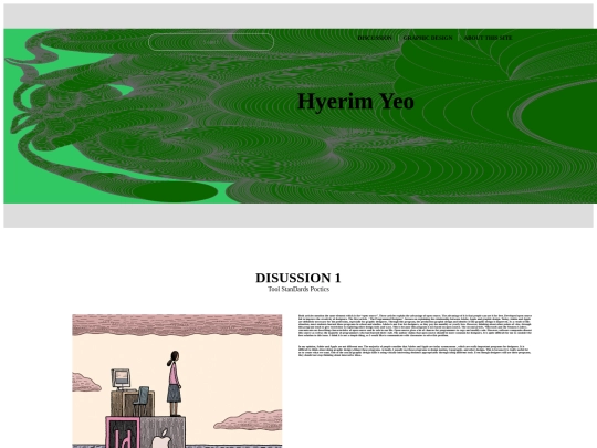 HTML 5/DISCUSSION screenshot
