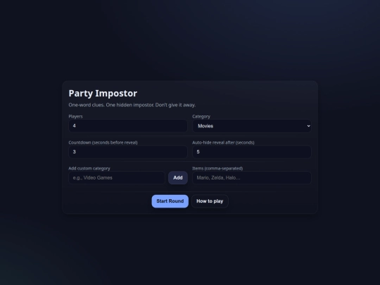 impostor screenshot