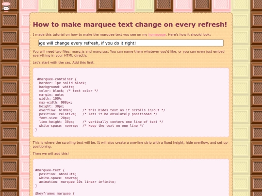 marquee screenshot