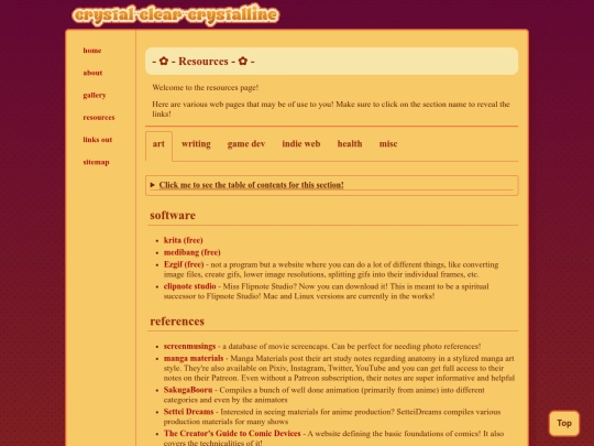 resources screenshot