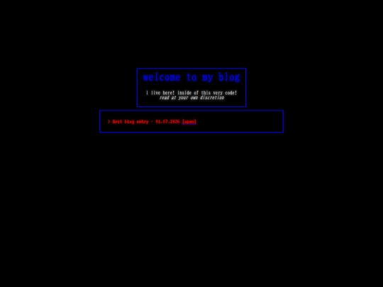 blog screenshot